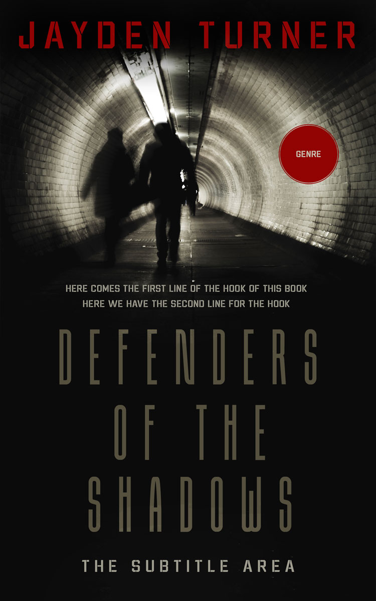 2D view of Premade Mystery & Thriller & Suspense Book Cover - Cod Gray