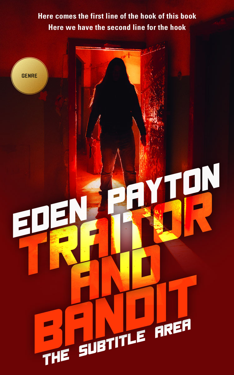 2D view of Premade Mystery & Thriller & Suspense Book Cover - Bulgarian Rose