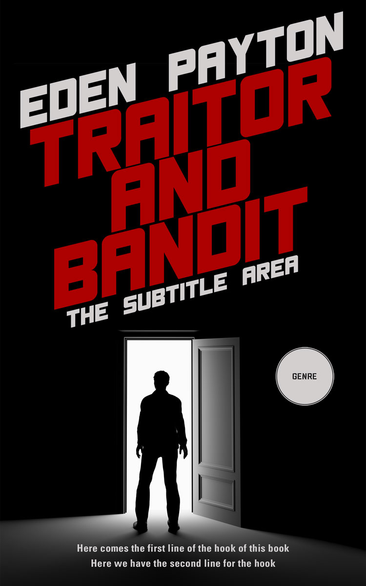 2D view of Cod Gray #12476 - Premade Literary Fiction Book Cover