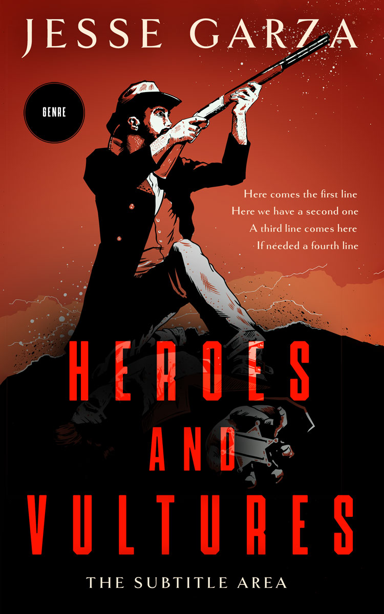 2D view of Premade Historical Book Cover - Mojo