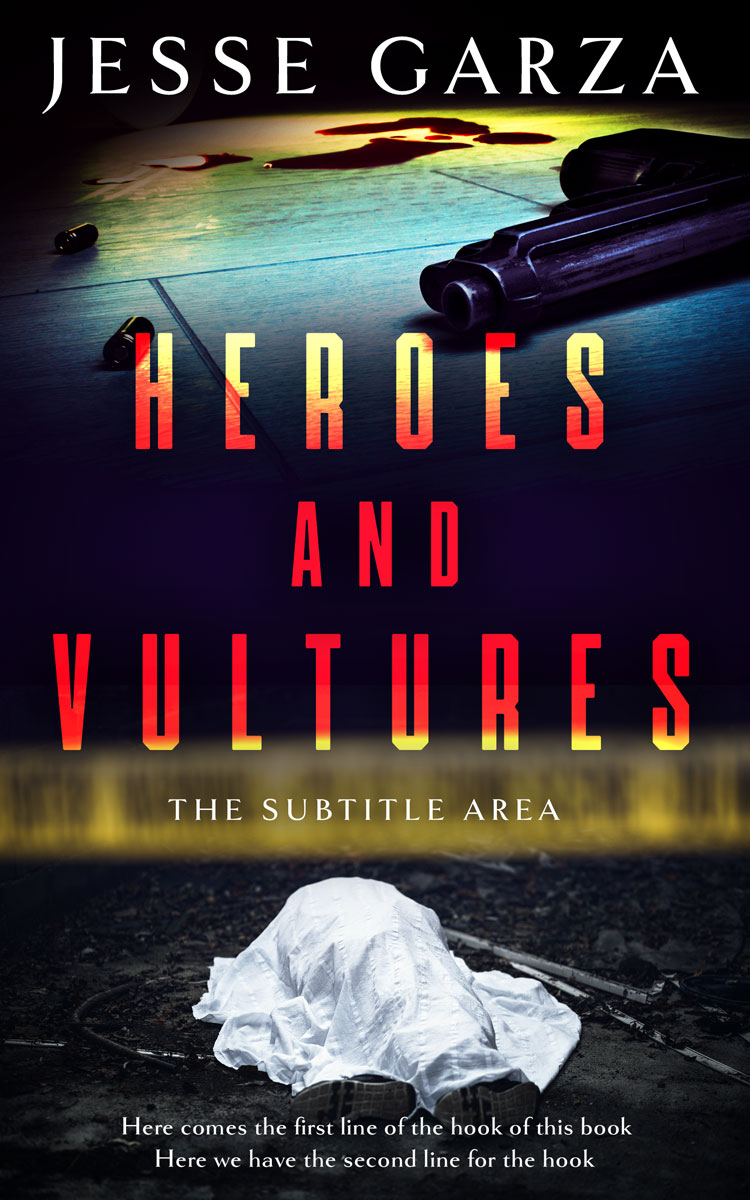 2D view of Premade Mystery & Thriller & Suspense Book Cover - Eunry