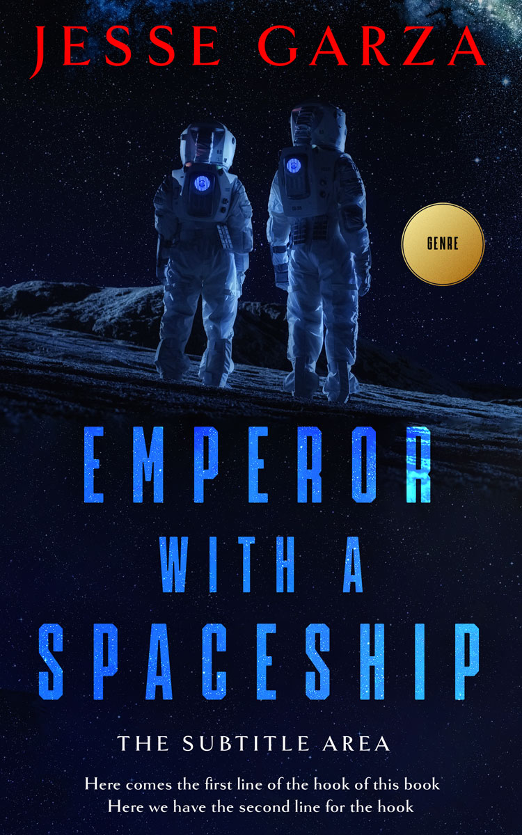 2D view of Premade Science Fiction Book Cover - Haiti