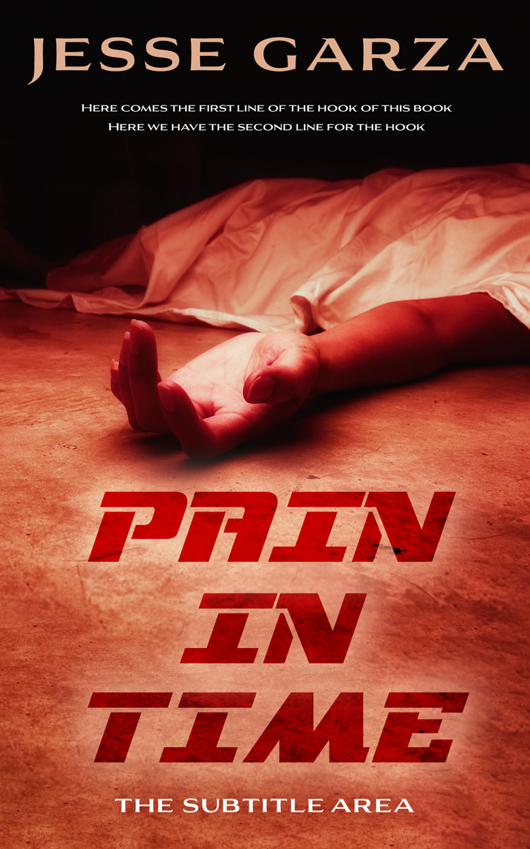 2D view of Premade Mystery & Thriller & Suspense Book Cover - Crail