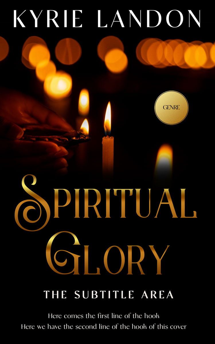 2D view of Premade Religion & Spirituality Book Cover - Brandy Punch
