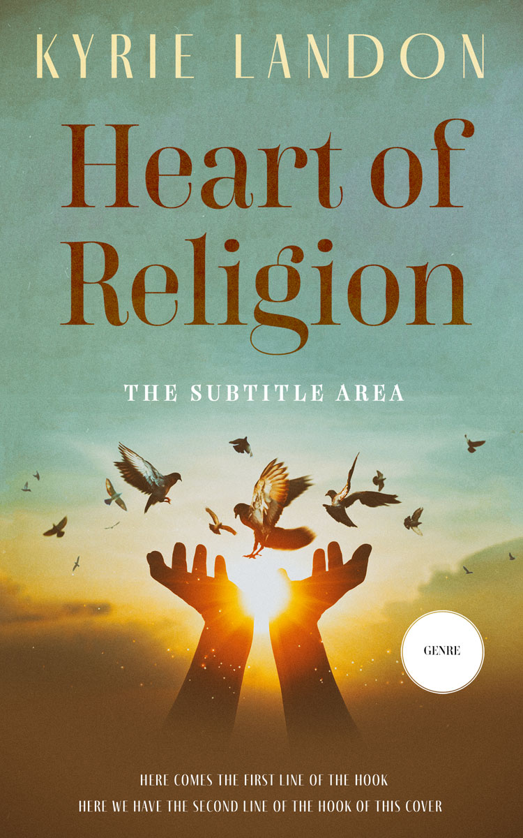 2D view of Premade Health & Mind & Body Book Cover - Envy