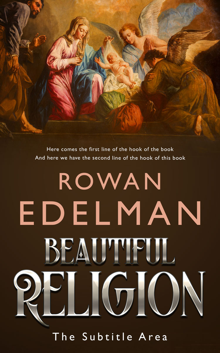 2D view of Premade Religion & Spirituality Book Cover - Sambuca