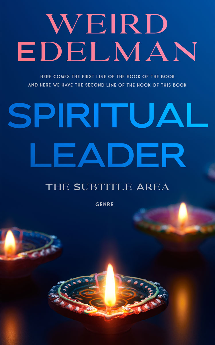 2D view of Premade Religion & Spirituality Book Cover - Madison