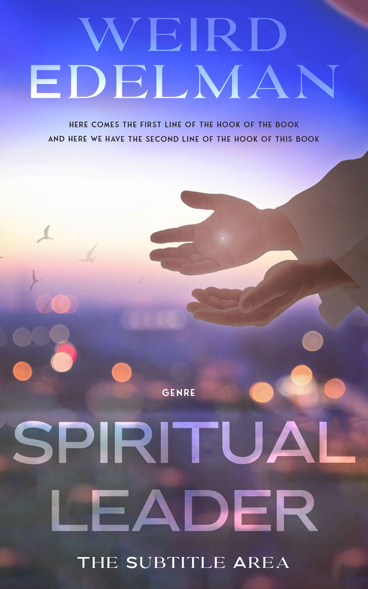 2D view of Premade Religion & Spirituality Book Cover - Scarpa Flow