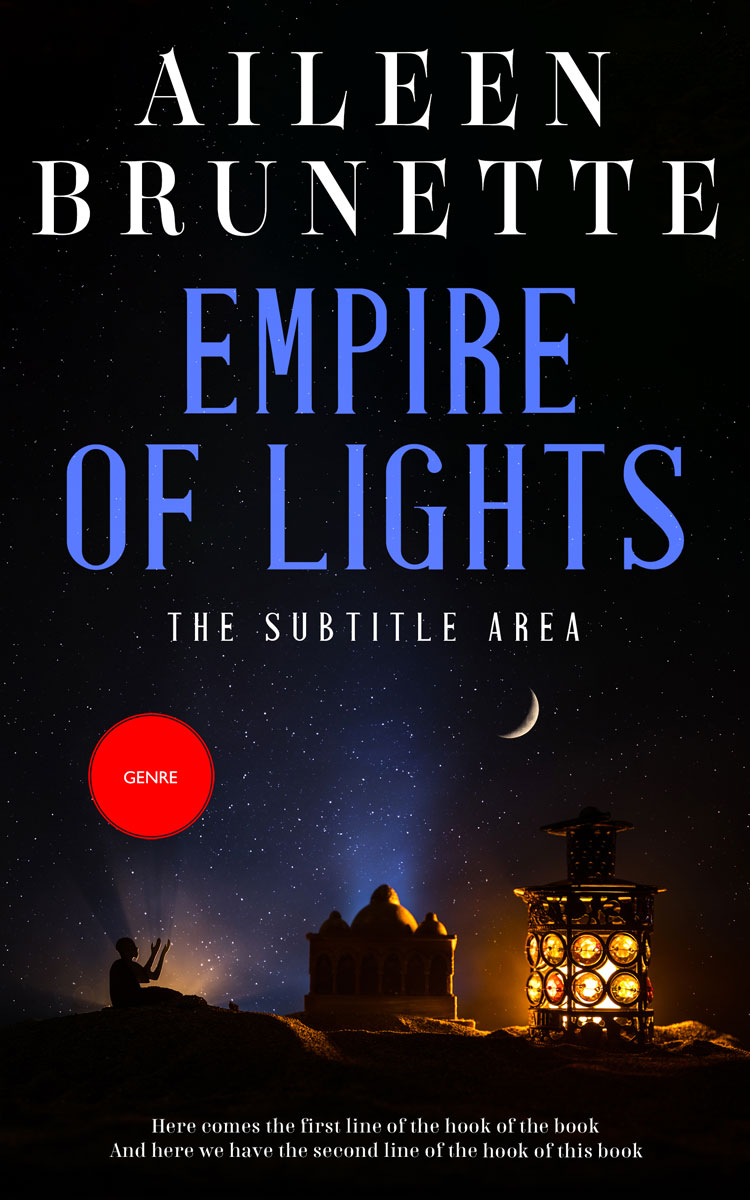 2D view of Premade Religion & Spirituality Book Cover - Woodsmoke