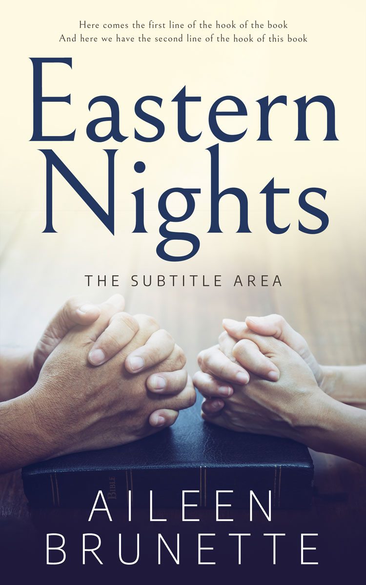 2D view of Satin Linen #12626 - Premade Religion & Spirituality Book Cover