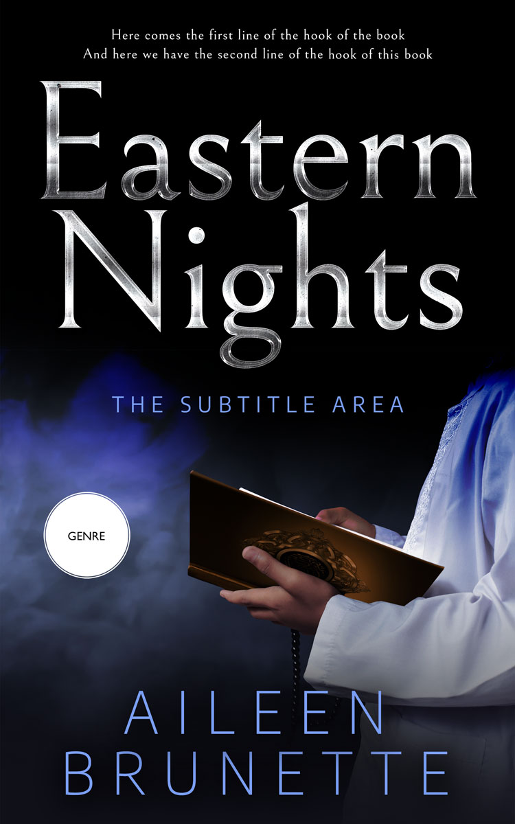 2D view of Premade Religion & Spirituality Book Cover - Cinder