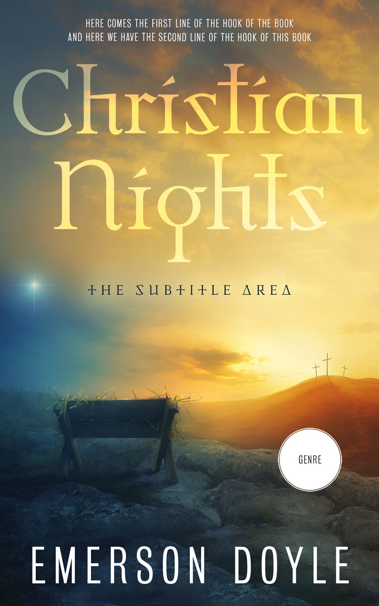 2D view of Premade Religion & Spirituality Book Cover - Sundance