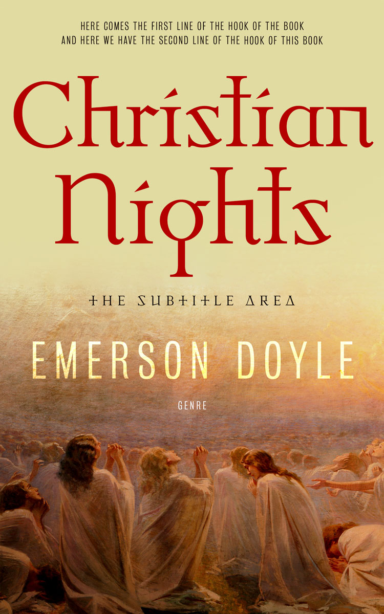 2D view of Premade Religion & Spirituality Book Cover - Brandy