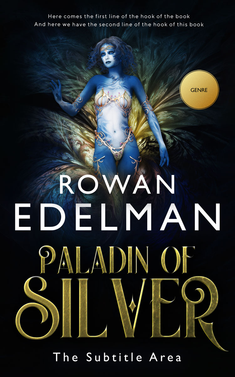 2D view of Premade Fantasy Book Cover - Woodsmoke