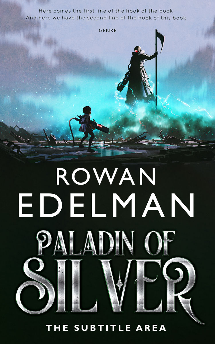 2D view of Premade Science Fiction Book Cover - Casper