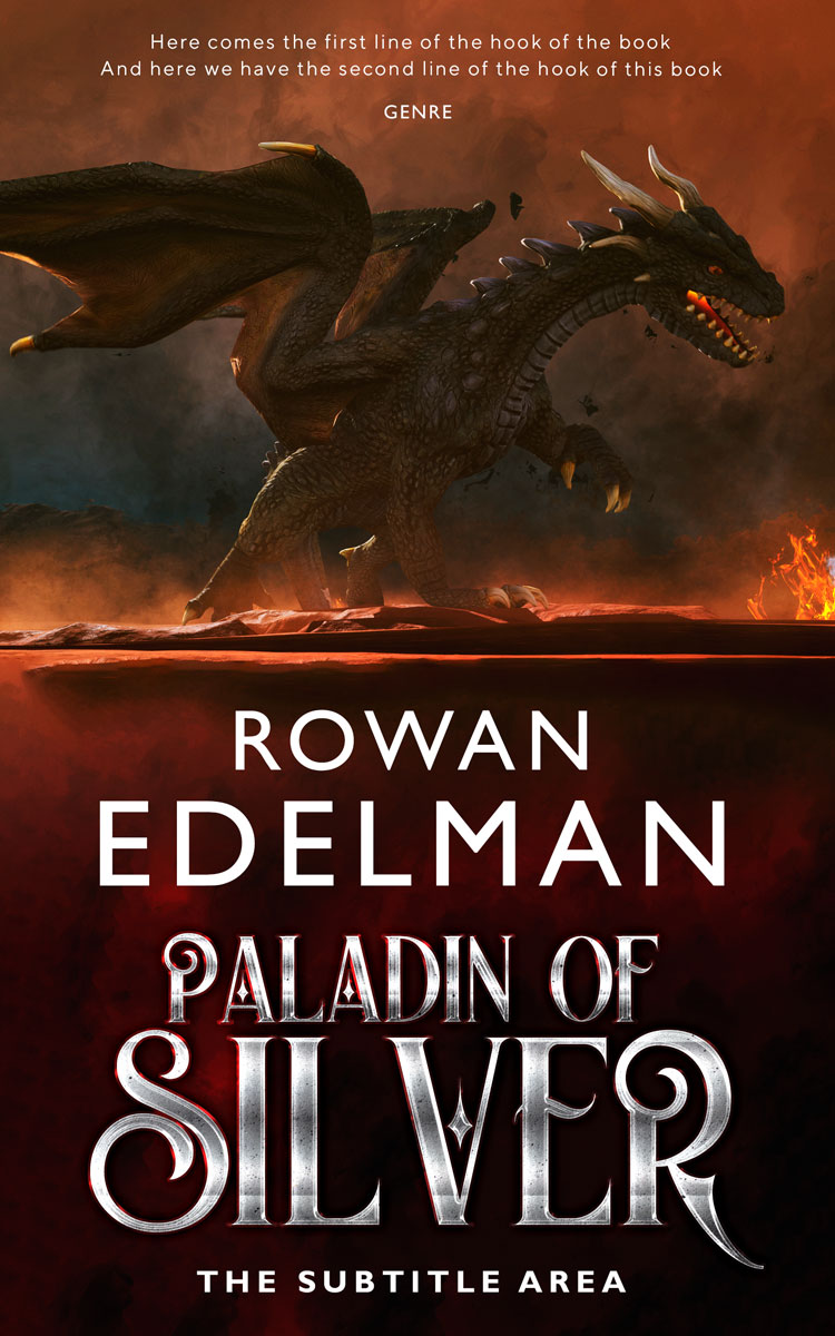 2D view of Premade Teen & Young Adult Book Cover - Crowshead