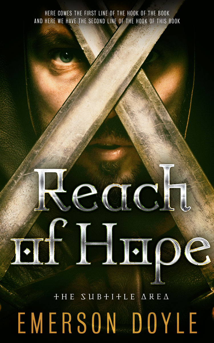 2D view of Premade Fantasy Book Cover - Sorrell Brown