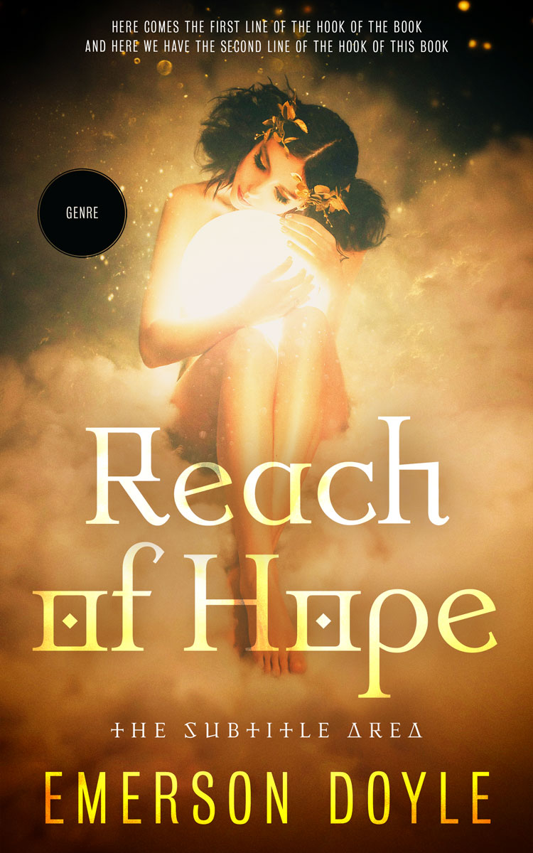 2D view of Premade Fantasy Book Cover - Tussock