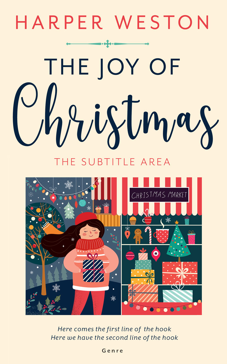 2D view of Premade Chick Lit Book Cover - Blue Dianne