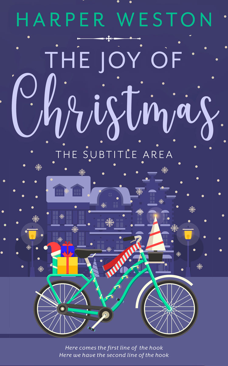 2D view of Premade Literary Fiction Book Cover - East Bay