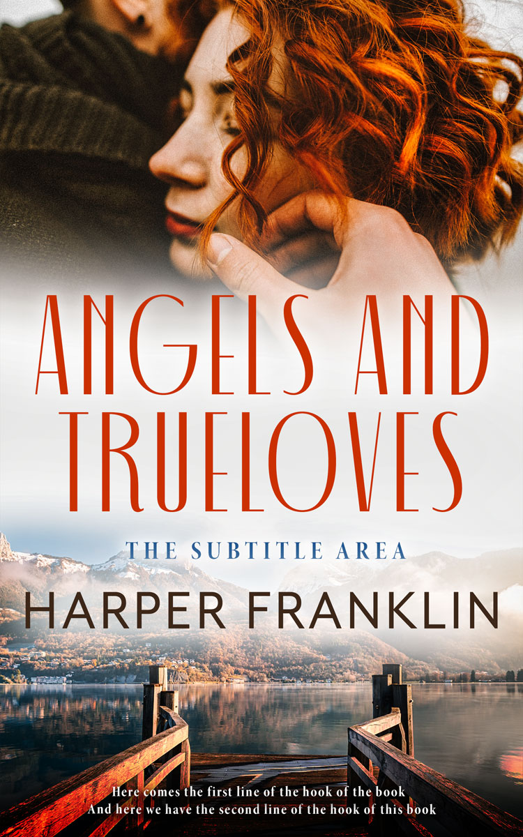 2D view of Premade Romance Book Cover - Zeus