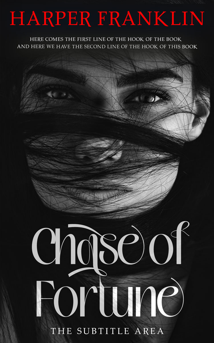 2D view of Premade Erotica Book Cover - Cod Gray