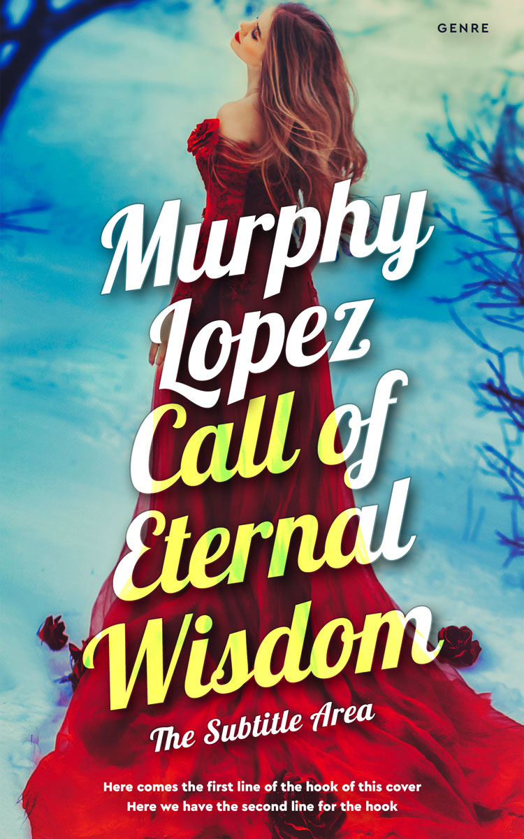 2D view of Premade Romance Book Cover - Neptune