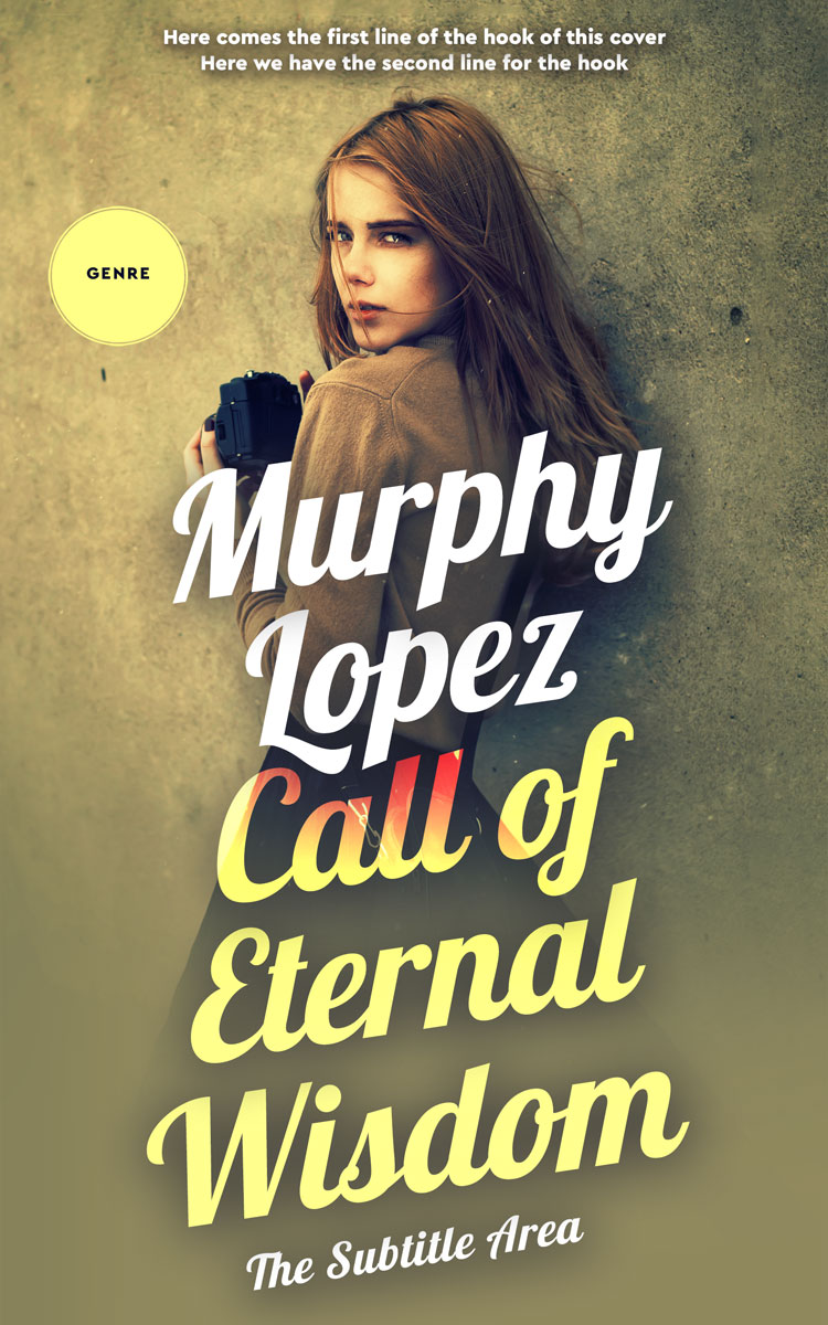 2D view of Premade Teen & Young Adult Book Cover - Clay Creek