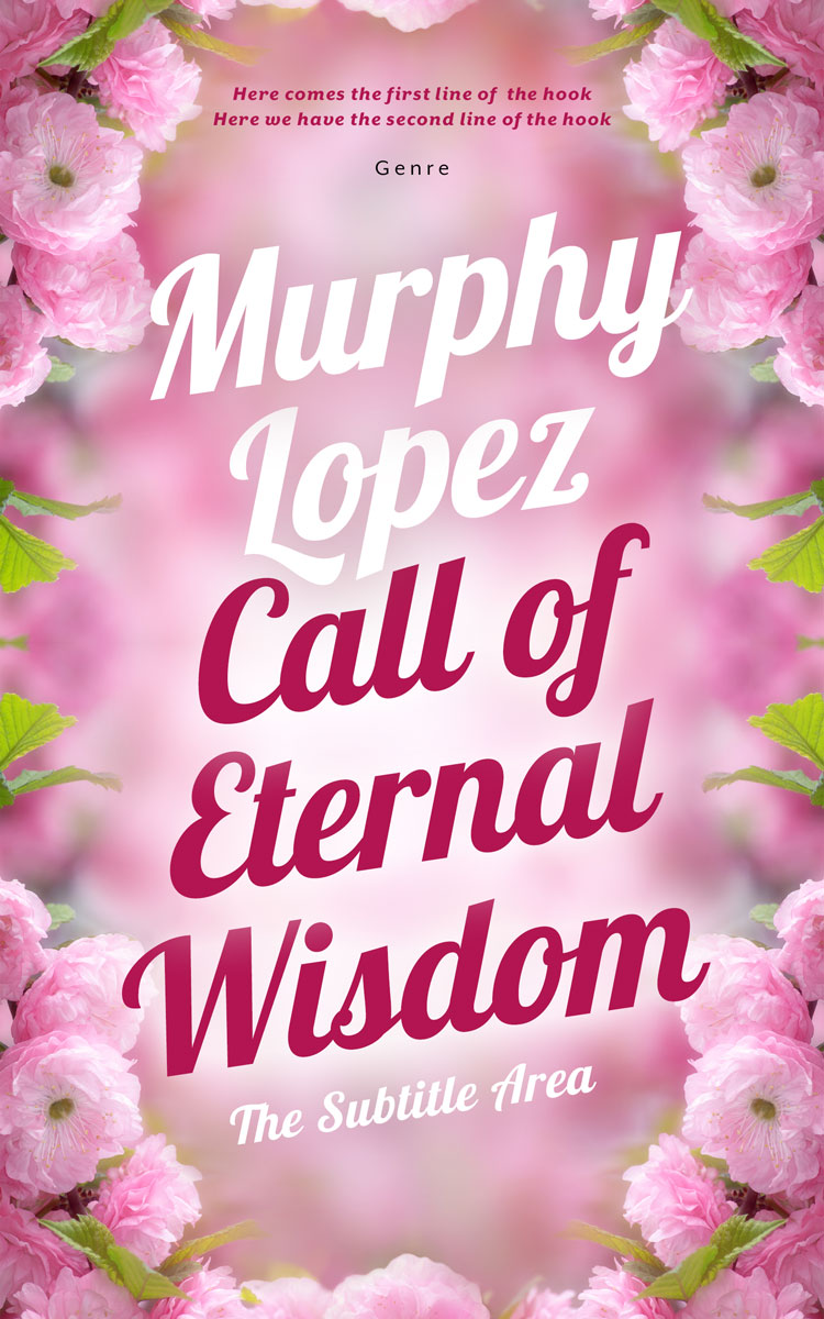 2D view of Premade Fantasy Book Cover - Melanie