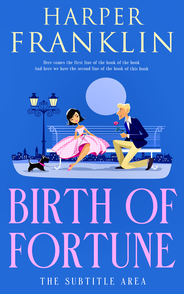 2D view of Premade Romance Book Cover - Mariner