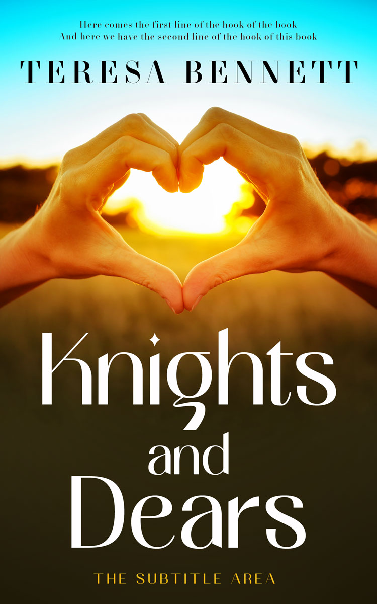 2D view of Premade Romance Book Cover - Clinker