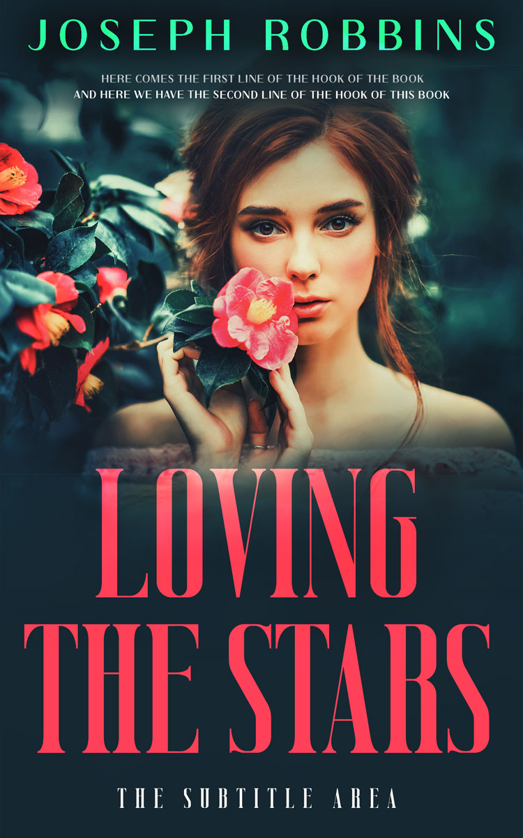 2D view of Premade Romance Book Cover - Sunglo