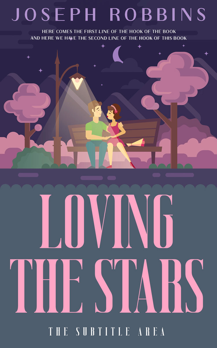 2D view of Premade Romance Book Cover - Gun Powder