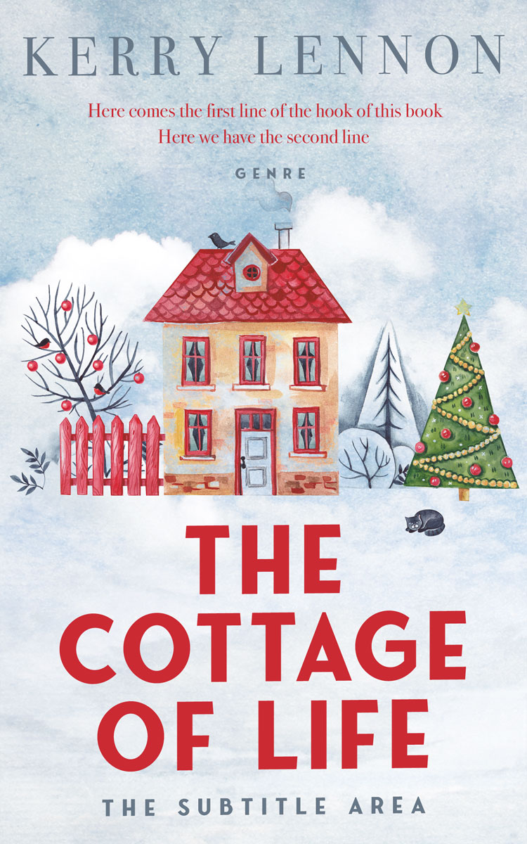 2D view of Premade Literary Fiction Book Cover - Geyser