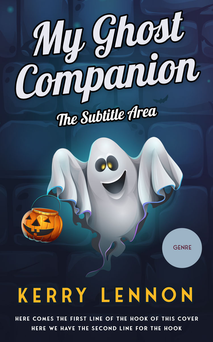 2D view of Premade Paranormal & Urban Book Cover - Cloud Burst