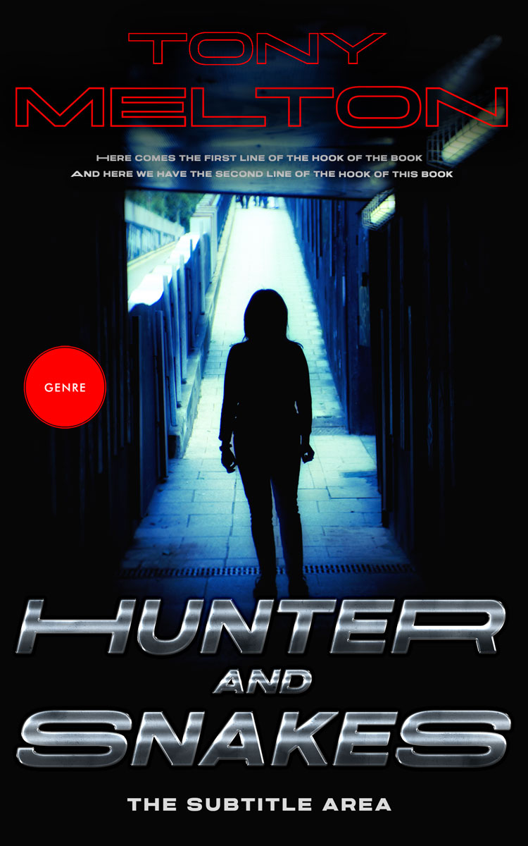 2D view of Premade Action & Adventure Book Cover - Cold Turkey