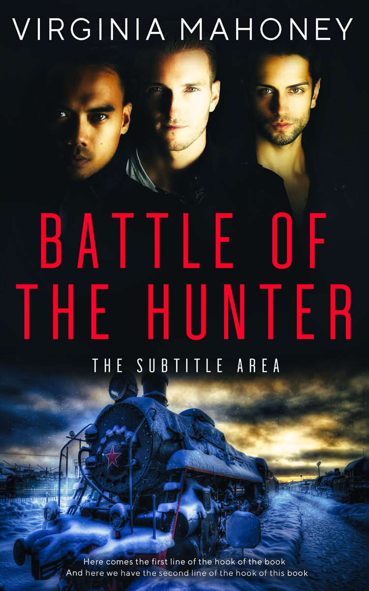 2D view of Premade Fantasy Book Cover - Burning Sand