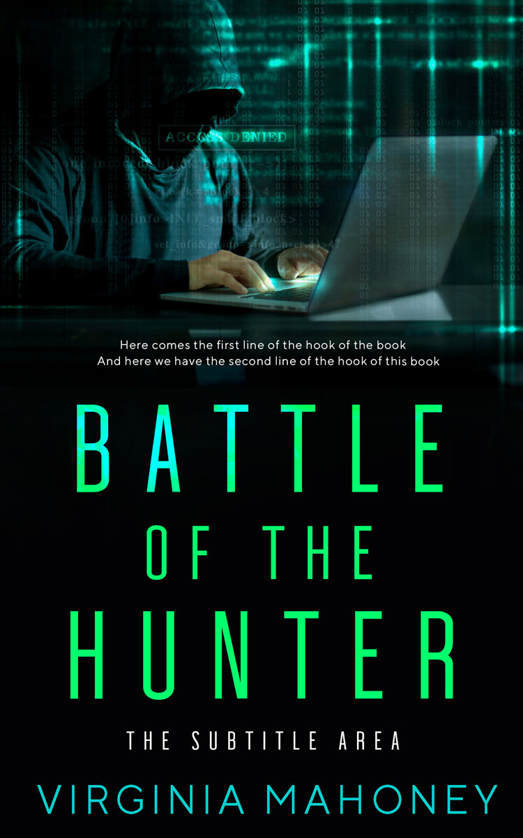 2D view of Premade Mystery & Thriller & Suspense Book Cover - Aztec