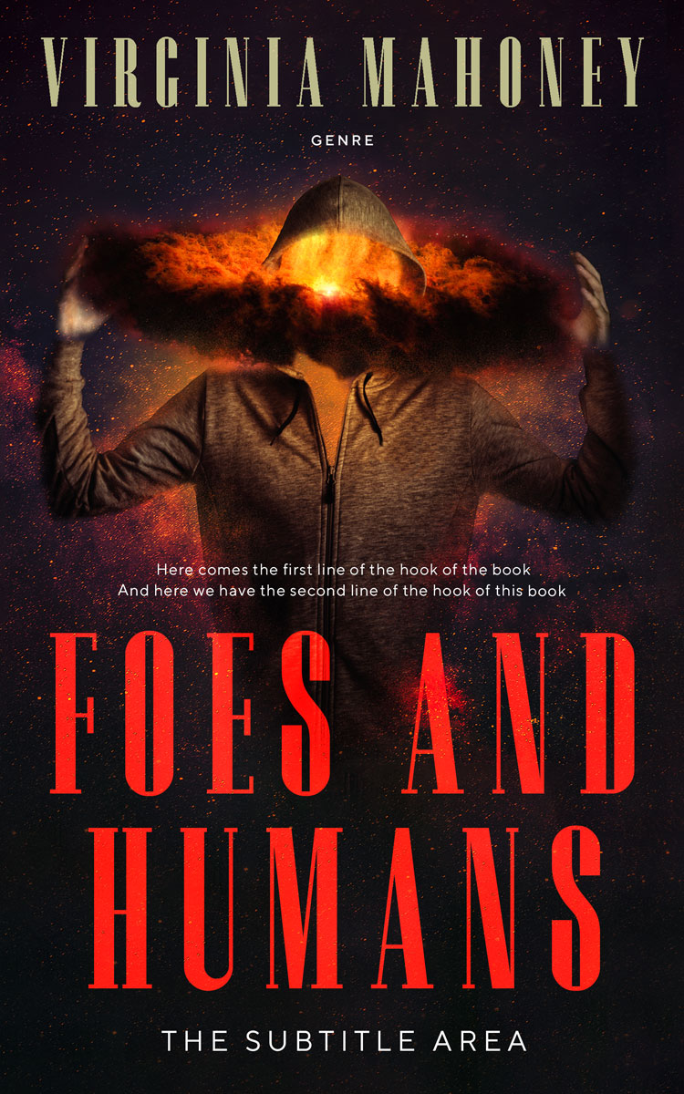 2D view of Premade Action & Adventure Book Cover - Gondola