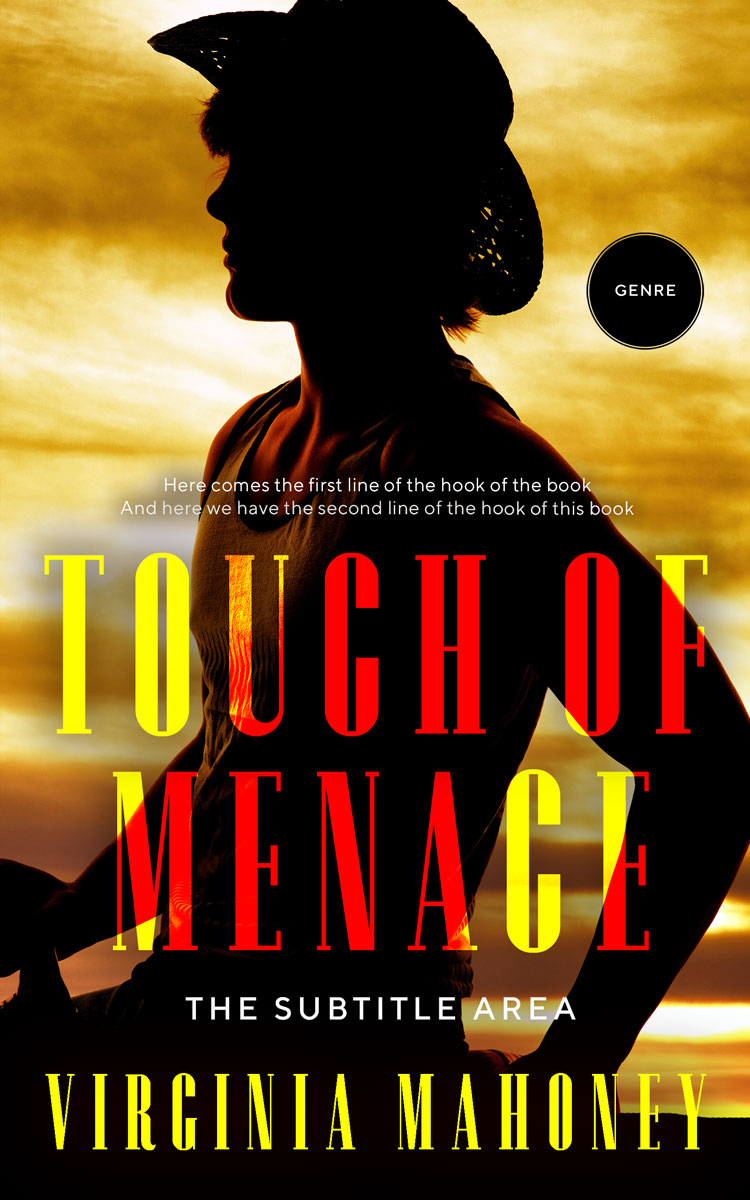 2D view of Premade Romance Book Cover - Crowshead