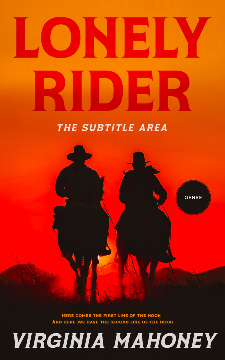 2D view of Premade Romance Book Cover - Trinidad