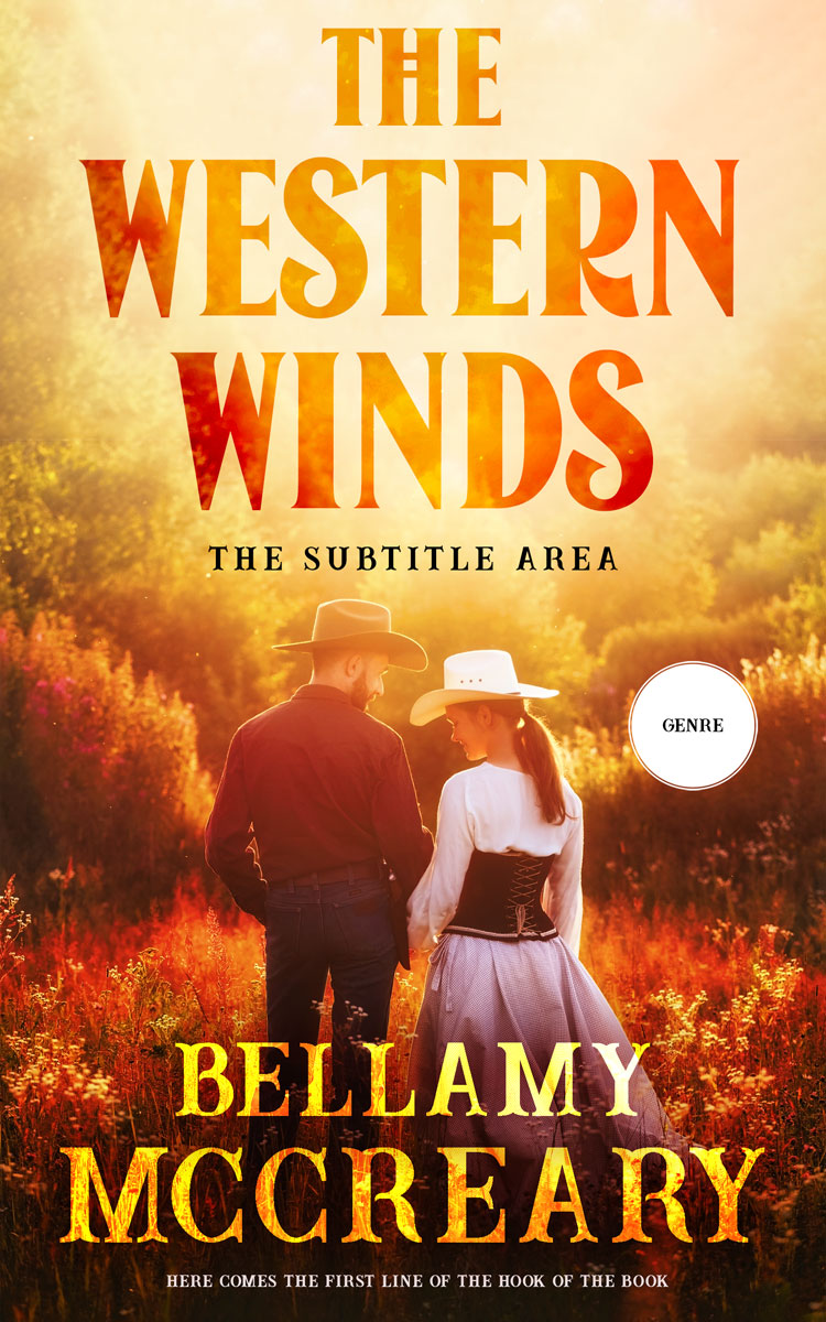 2D view of Premade Romance Book Cover - Paco