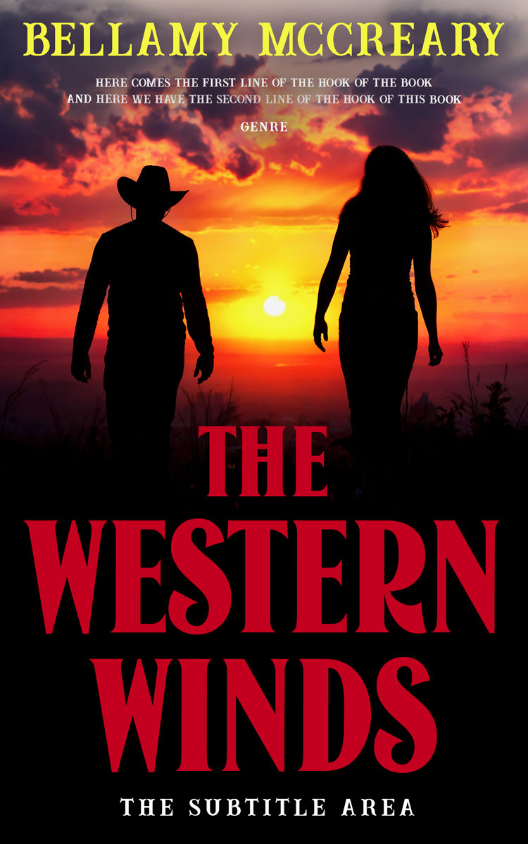 2D view of Premade Romance Book Cover - Gondola