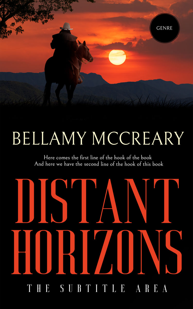 2D view of Premade Historical Book Cover - Cod Gray