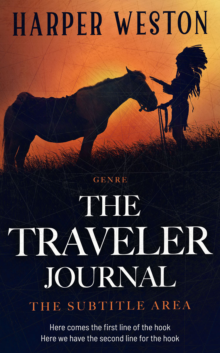 2D view of Premade Historical Book Cover - Vulcan