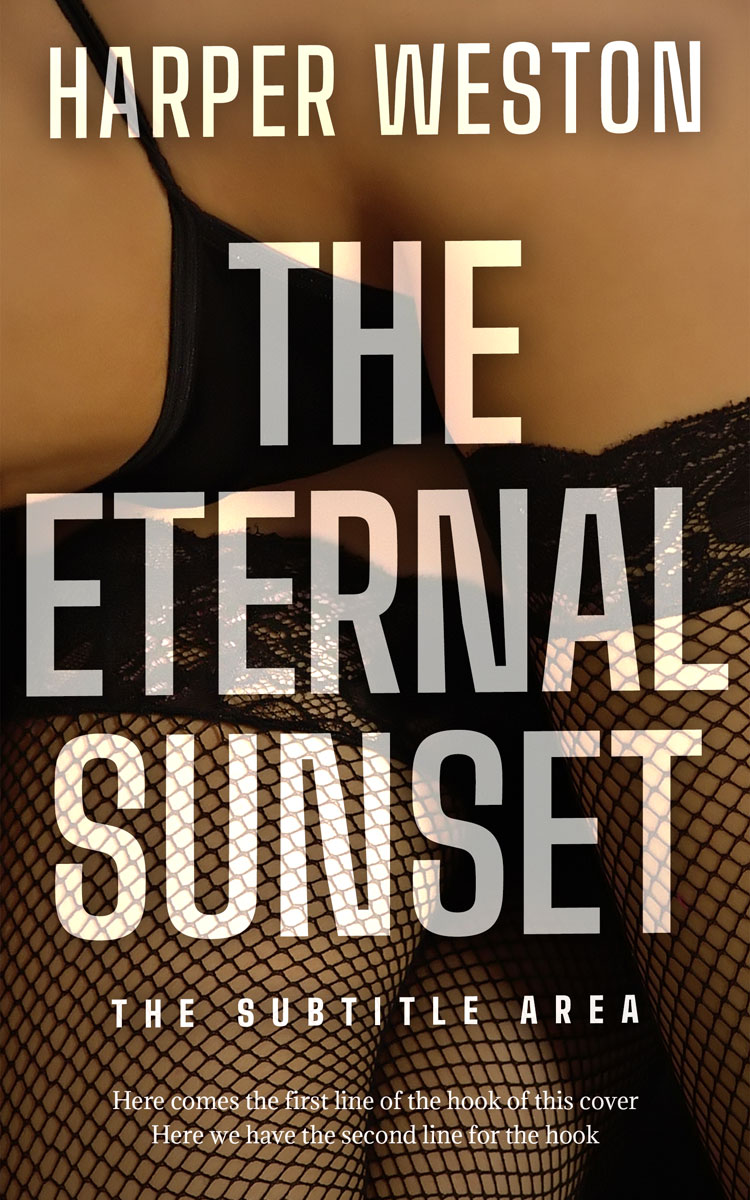 2D view of Premade Erotica Book Cover - Black Marlin