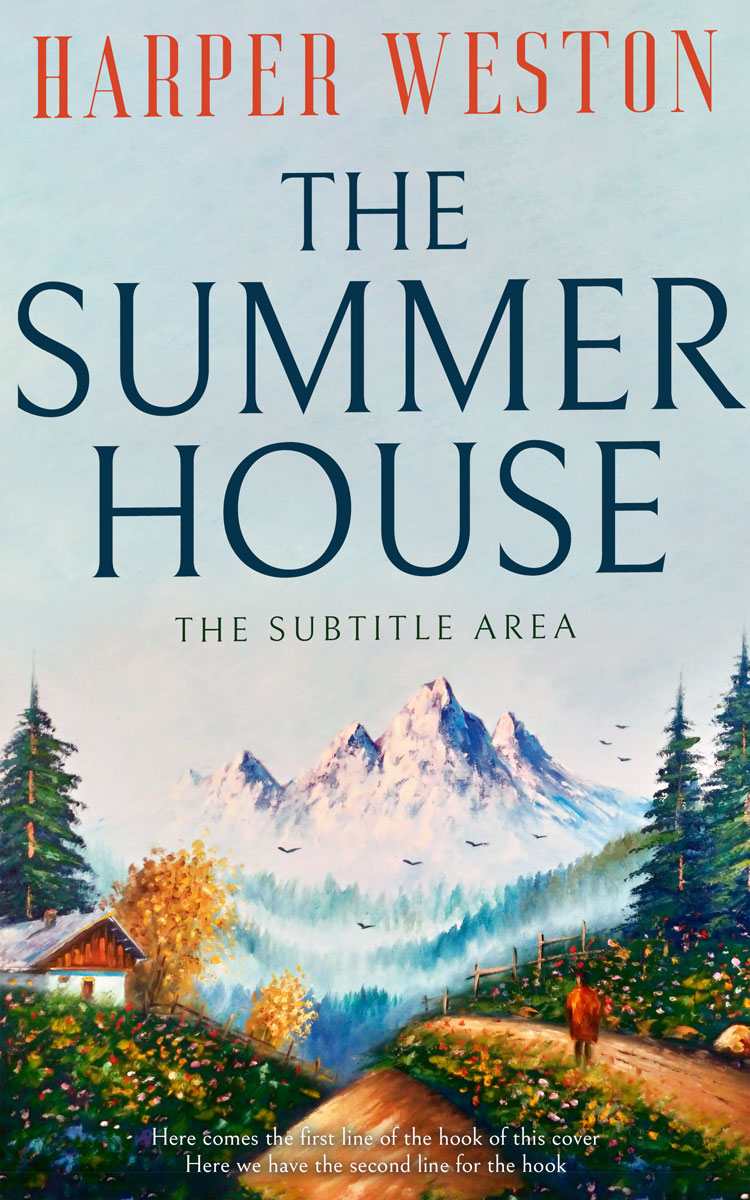 2D view of Premade Literary Fiction Book Cover - Tiara