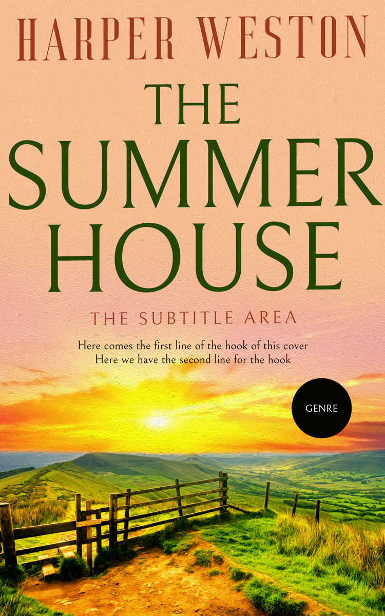 2D view of Premade Literary Fiction Book Cover - Tacao