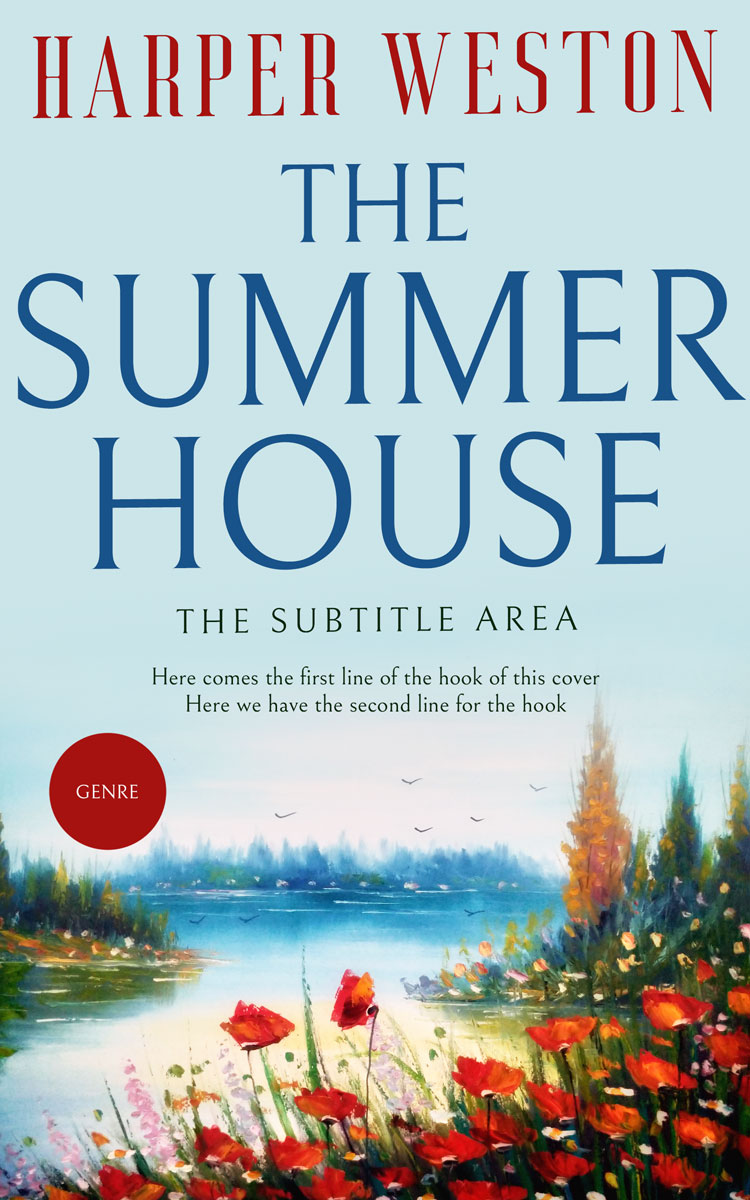 2D view of Premade Abstract Book Cover - Botticelli