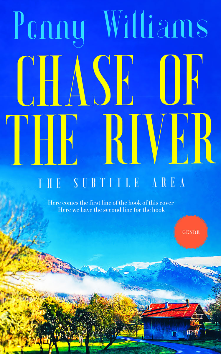 2D view of Premade Literary Fiction Book Cover - Confetti